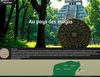 Au pays des Mayas
