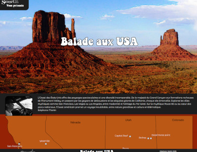 Balade aux USA